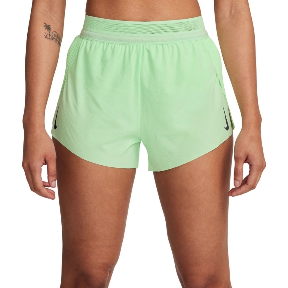 Nike AeroSwift Women's Dri-FIT ADV Mid-Rise 3'' Running Shorts Size L FN2328-376